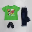 Herrs Kids We’re Snackin Tee barn-t-shirt grön