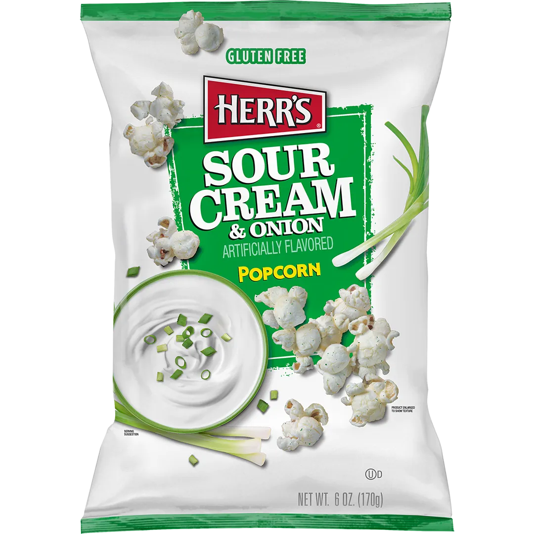 Herrs Sour Cream & Onion Popcorn popcorn