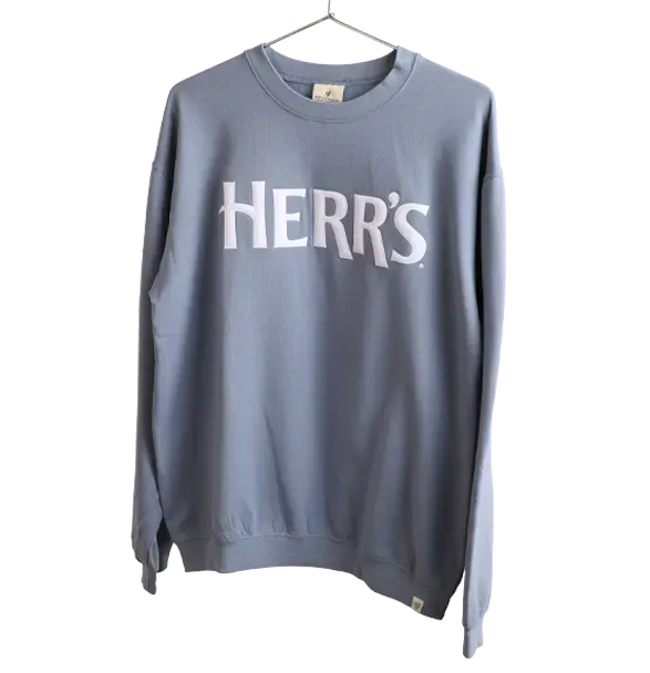 Herr's Logo Crewneck sweatshirt bomullsblandning