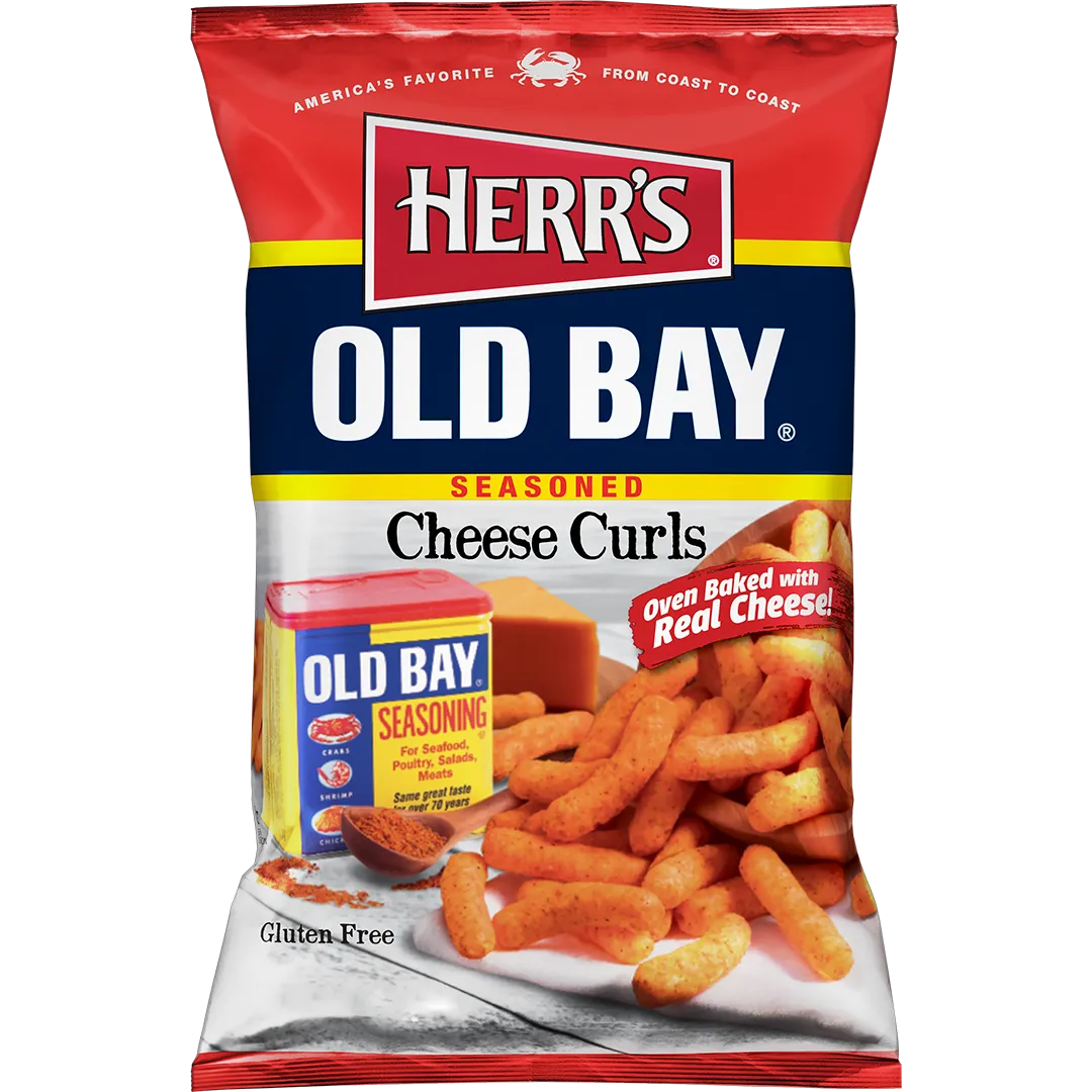 Herr's Cheese Curls ostbågar ostsmak