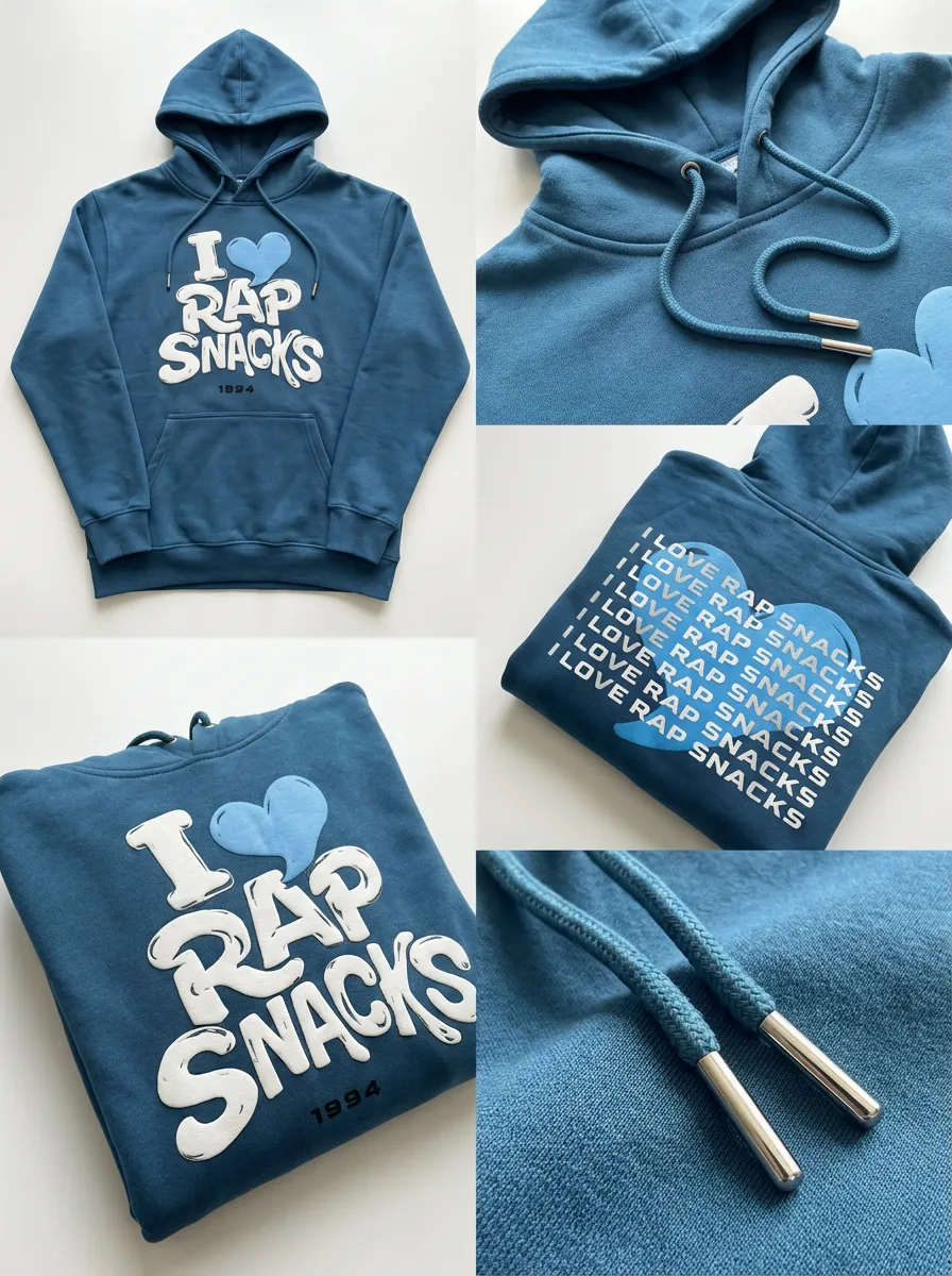 Rap Snacks I ♡ Rap Snacks hoodie