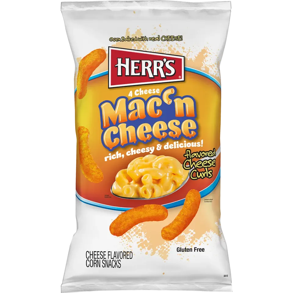 Herr's Cheese Curls ostbågar ostsmak