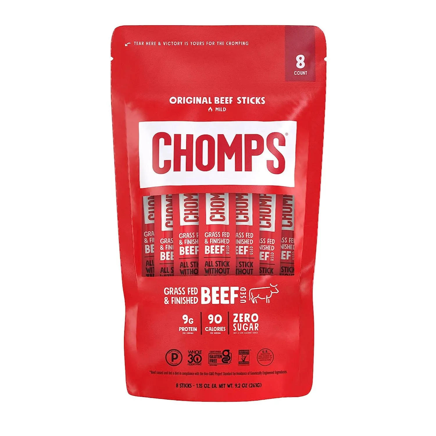 Chomps köttsnack protein