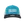 Herr's Trucker keps teal blue justerbar Richardson