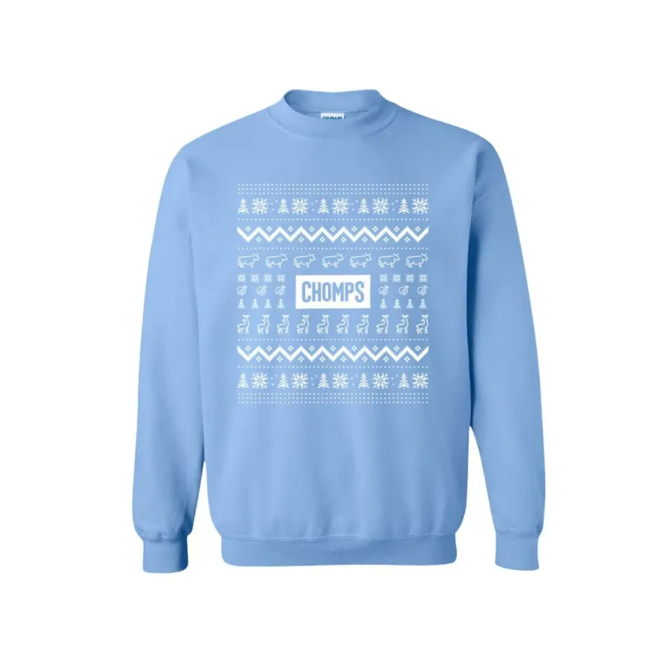 Chomps Holiday Sweatshirt sweatshirt unisex