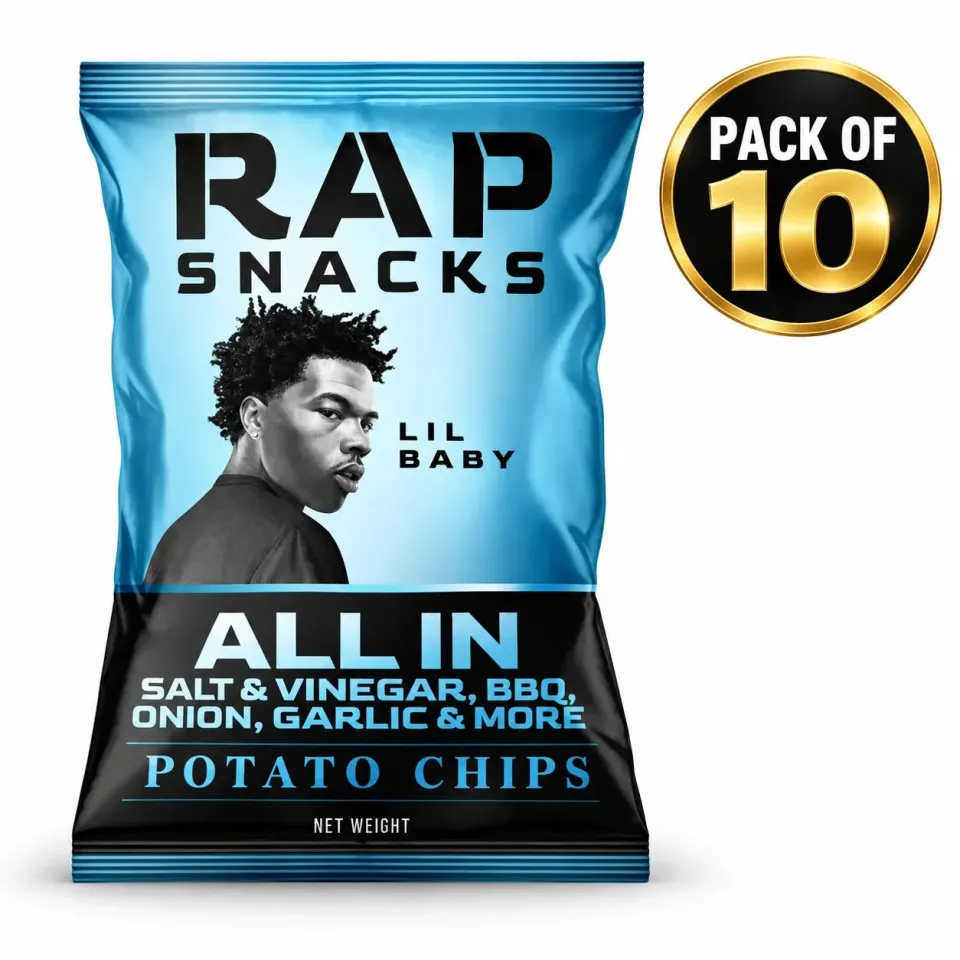 Rap Snacks Lil Baby potatischips