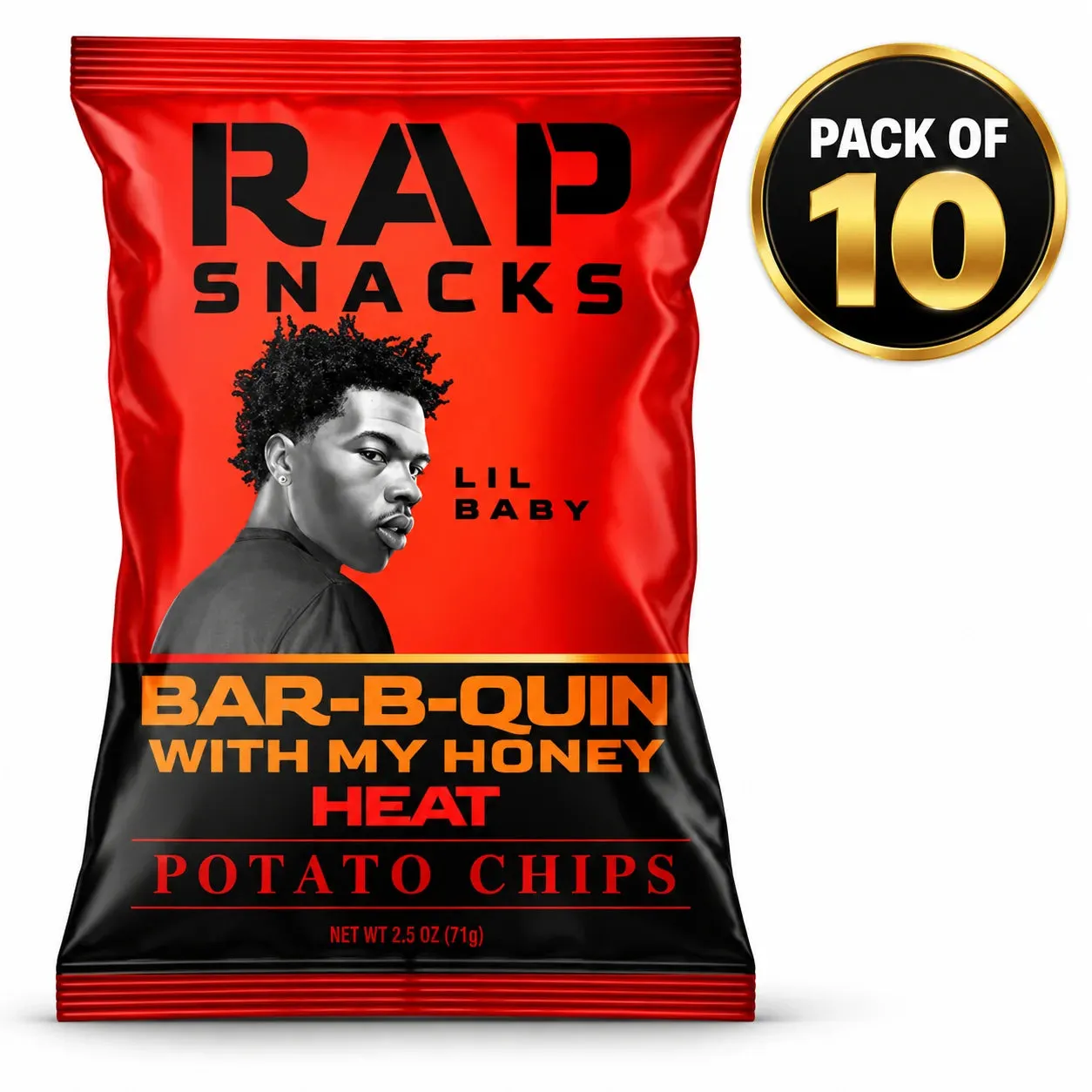 Rap Snacks Lil Baby potatischips