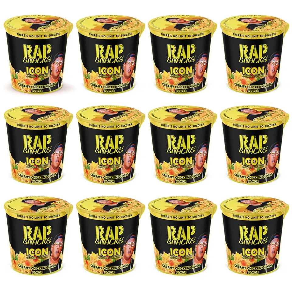 Rap Snacks Master P Creamy Chicken Gumbo ramennudlar krämig