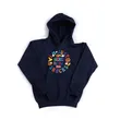 Herrs Kids I'm Just Here For The Snacks hoodie marinblå