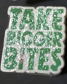Chomps Die Cut klistermärken snacks