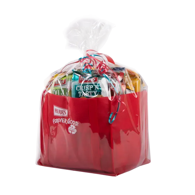 Herr's Recyclable Tote snackslåda 42x28 g present
