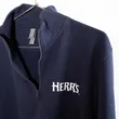 Herr's 1/4 Zip Sweatshirt marinblå sweatshirt