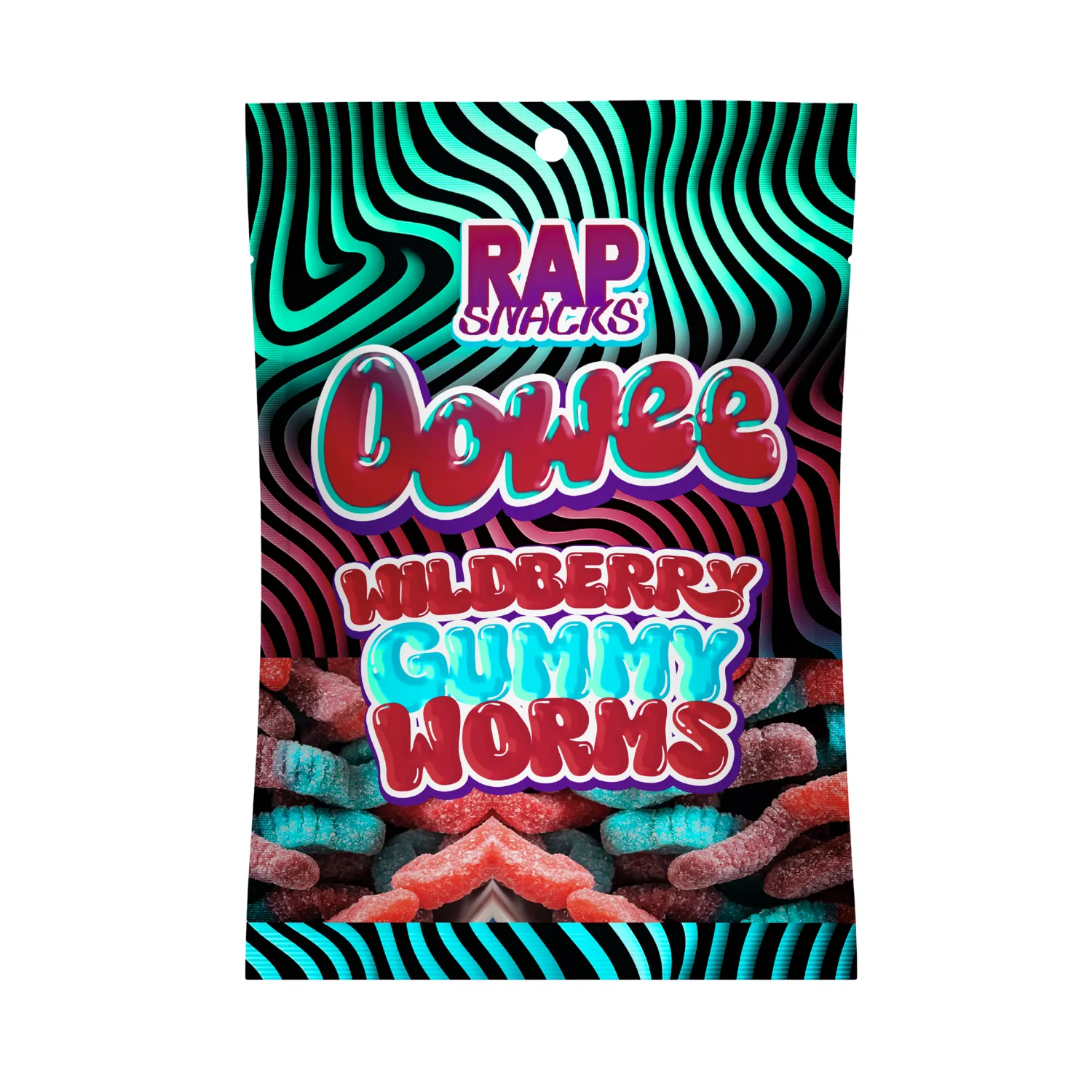 Rap Snacks Oowee vingummimaskar
