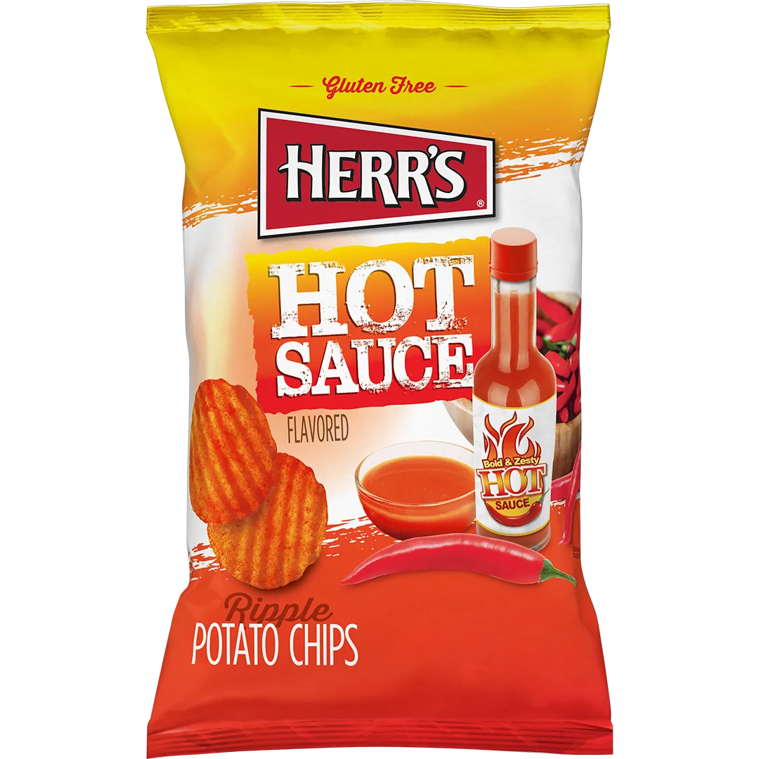 Herrs Creamy Dill Pickle Ripple potatischips