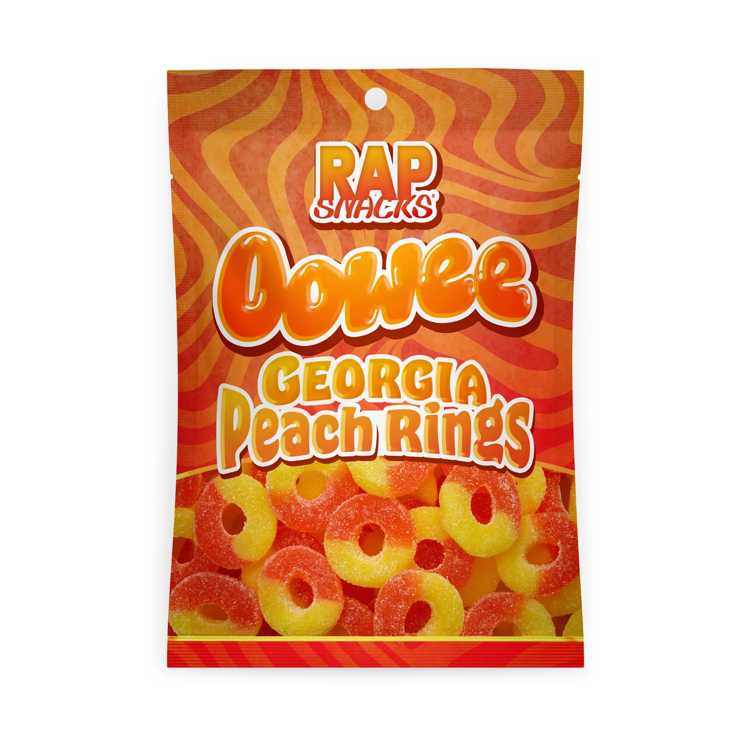 Rap Snacks Gummy Candy mix godis 12-pack frukt