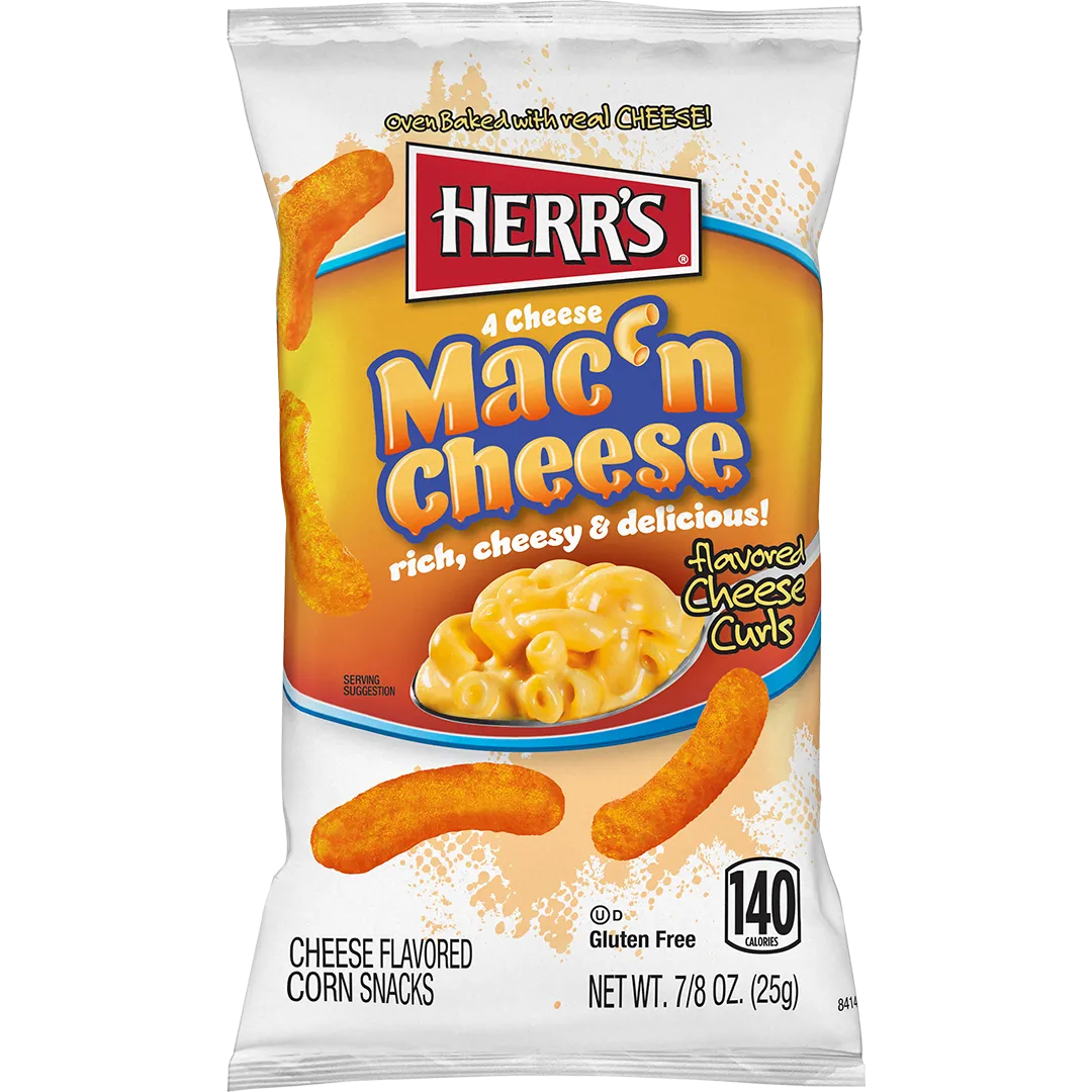 Herr's Cheese Curls ostbågar ostsmak