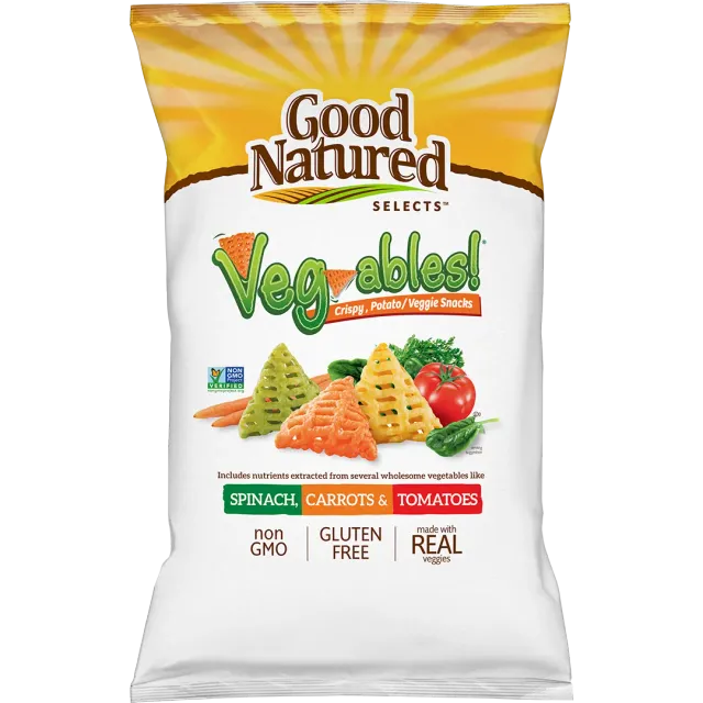 Good Natured Selects Veg-ables grönsakssnack krisp