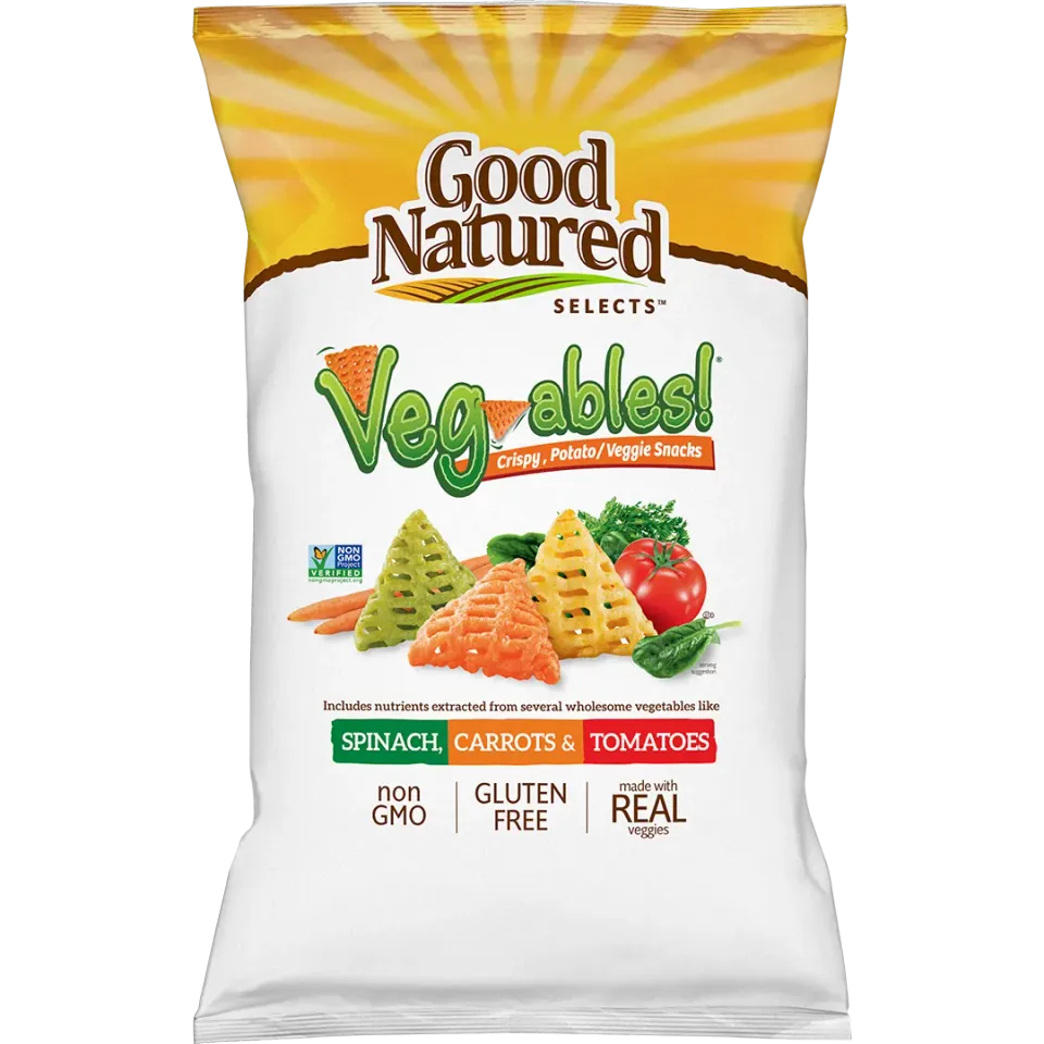 Good Natured Selects Veg-ables grönsakssnack krisp