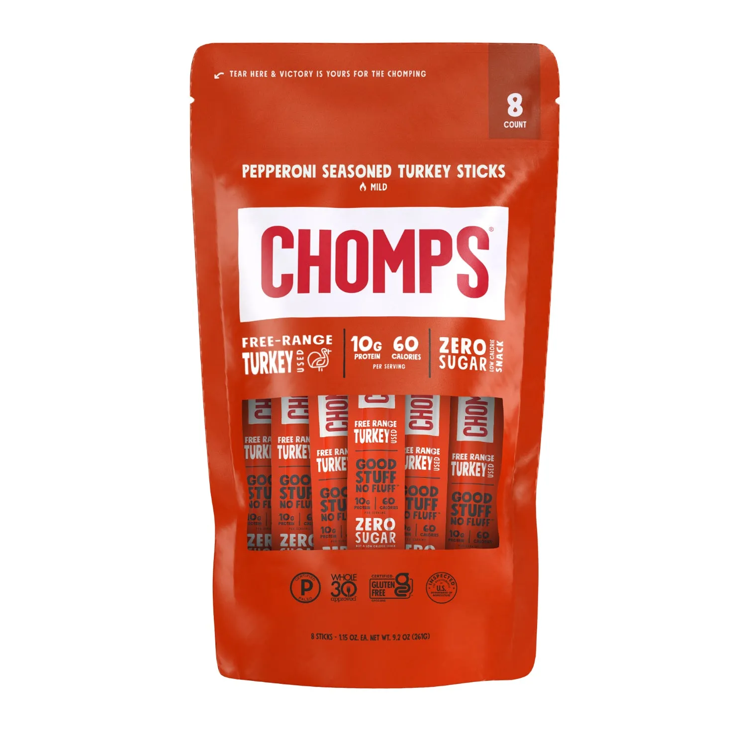 Chomps köttsnack protein