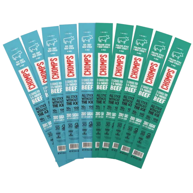 Chomps Mild Variety Pack beef sticks