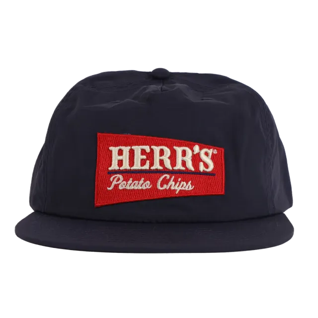 Herrs Navy Chips Hat keps marinblå med justerbar passform