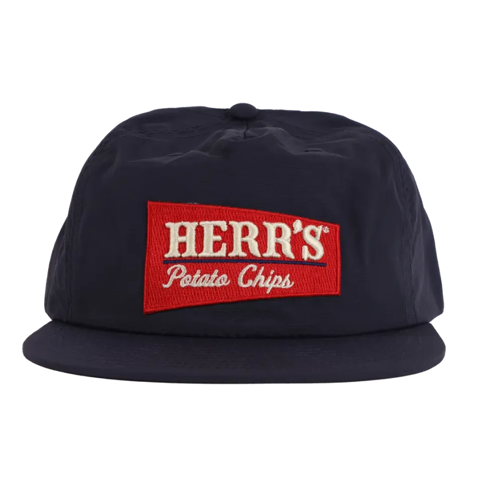 Herrs Navy Chips Hat keps marinblå med justerbar passform