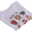 Herrs Here For The Snacks Kids Tee barn-t-shirt