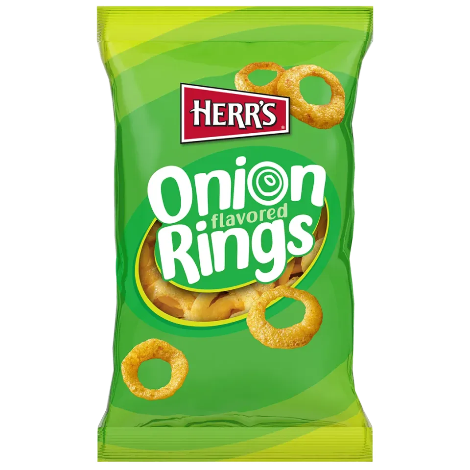 Herrs Onion Rings lökringar med löksmak