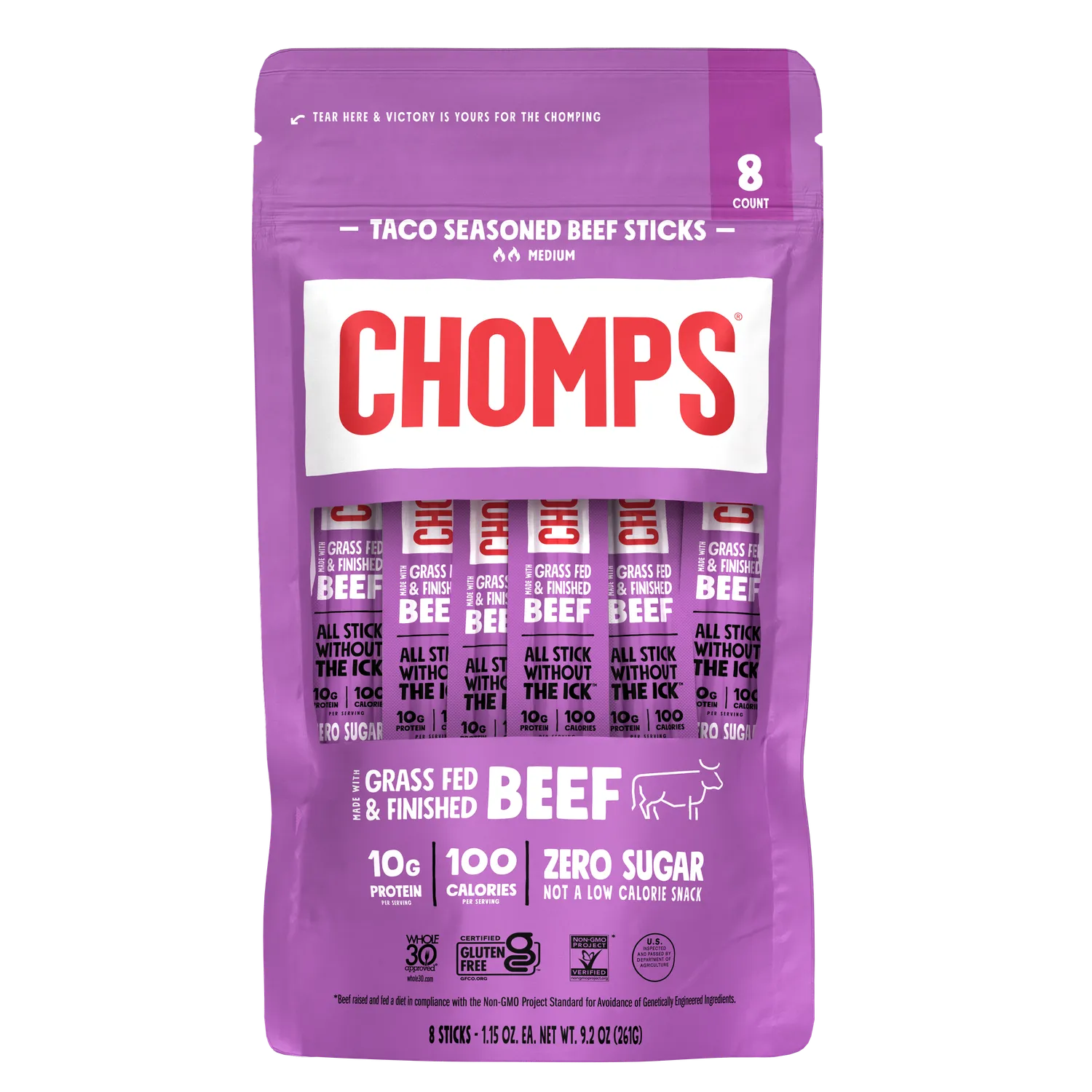 Chomps köttsnack protein