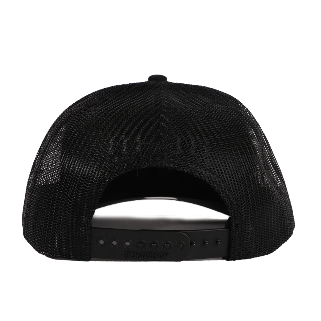Herr's Angus Farms keps svart mesh justerbar