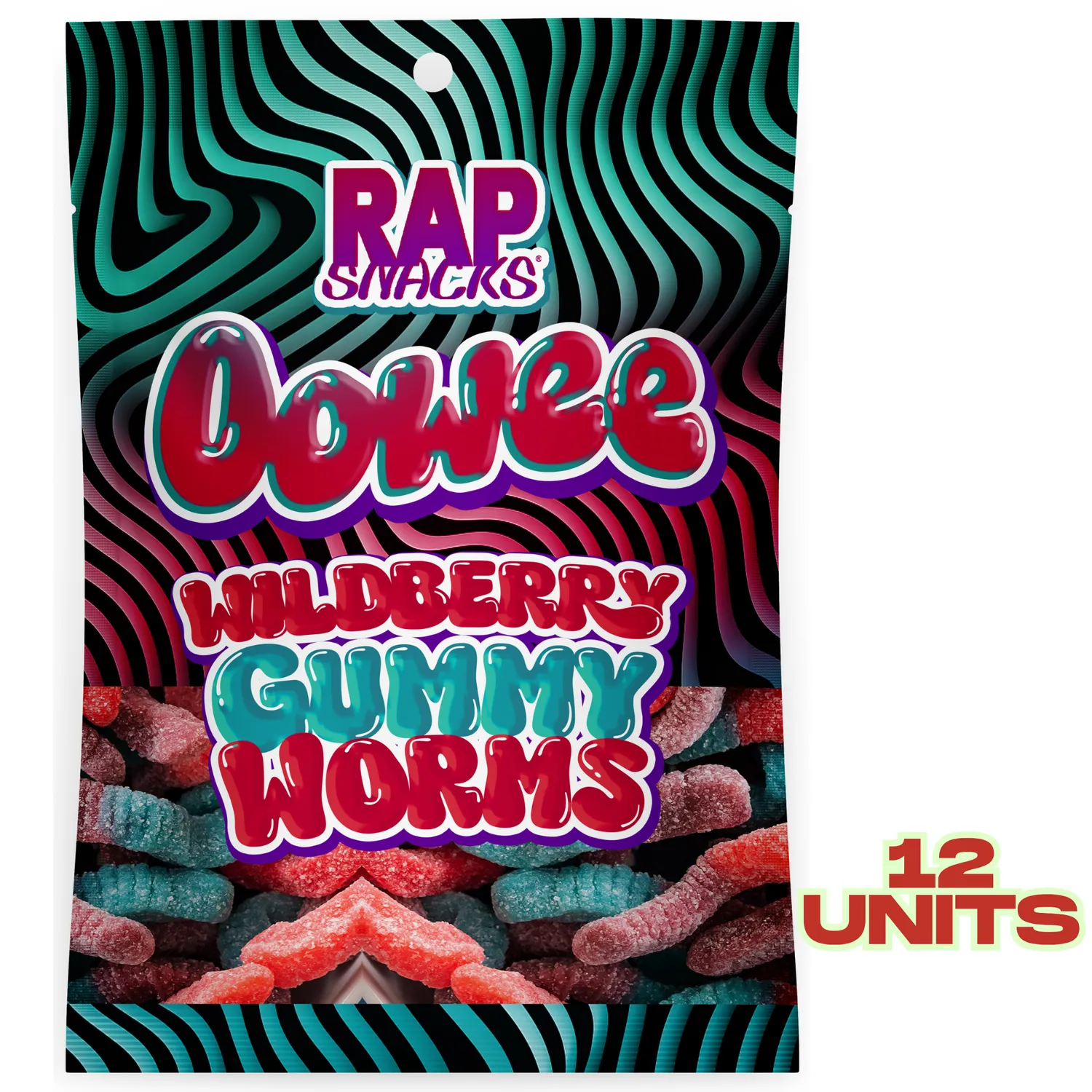 Rap Snacks Oowee vingummimaskar
