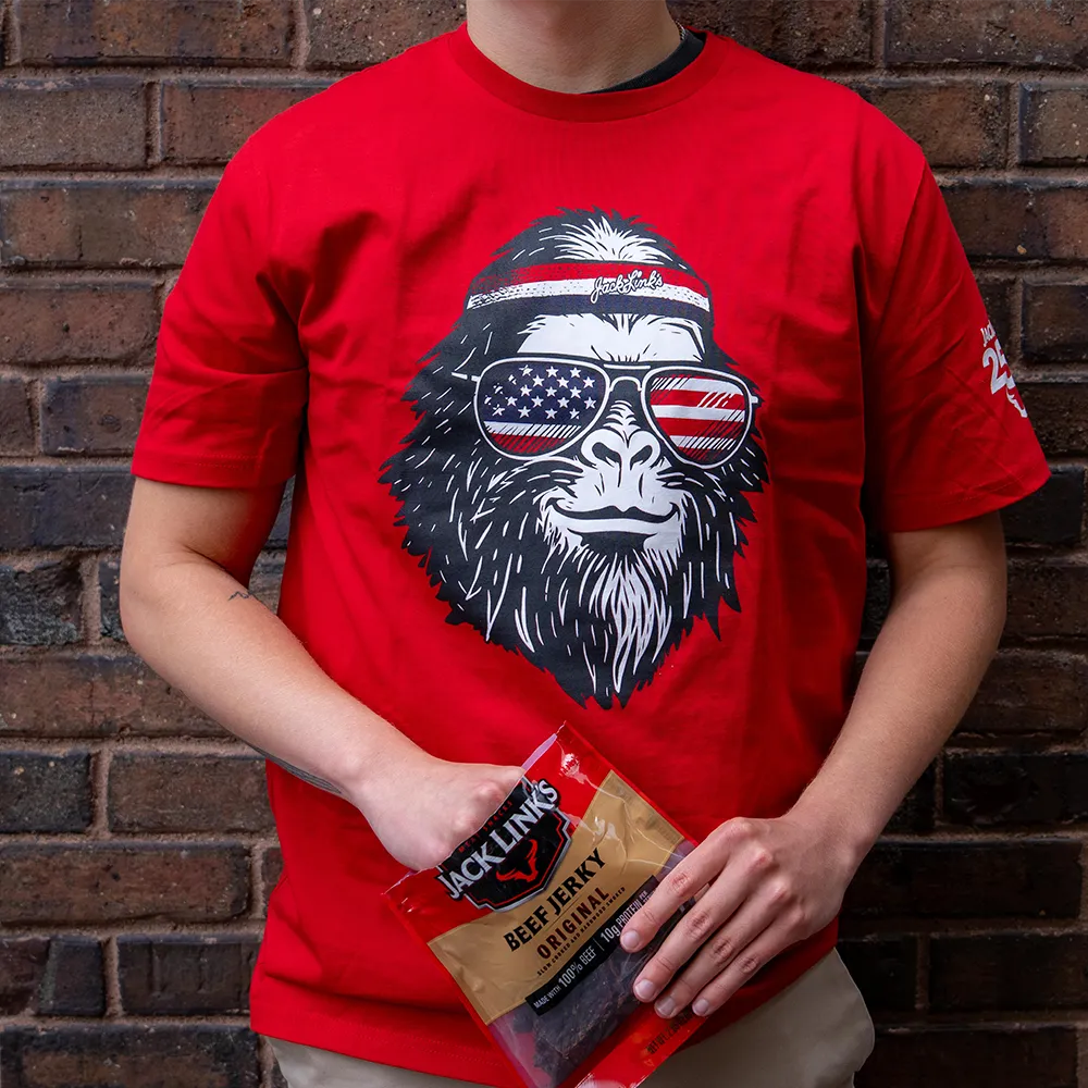 Jack Link's 250th American Sasquatch t-shirt