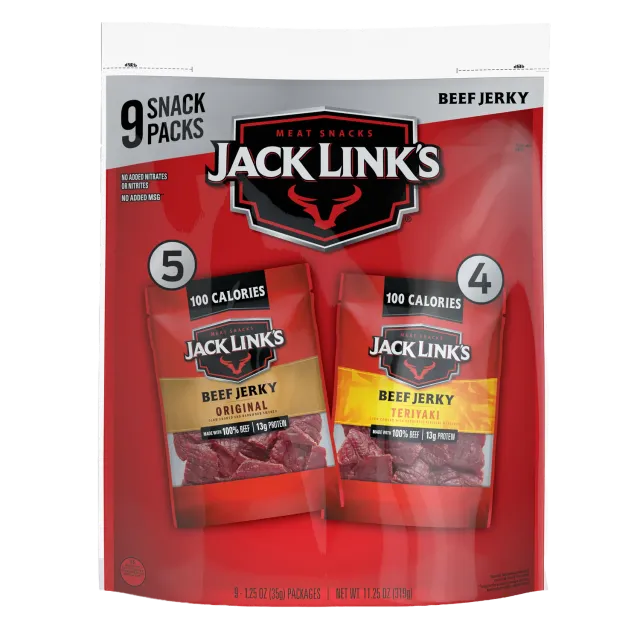 Jack Link's Original & Teriyaki Beef Jerky Multipack