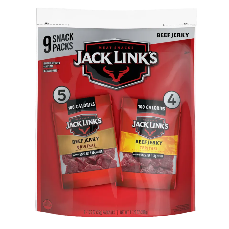 Jack Link's Original & Teriyaki Beef Jerky Multipack