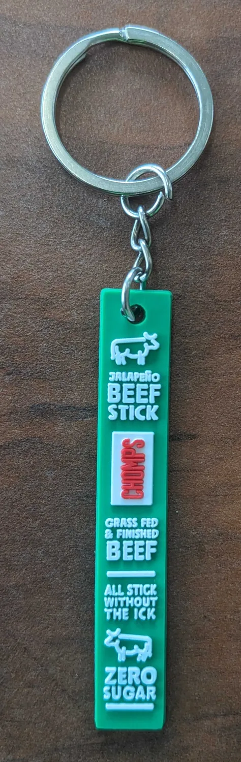 Chomps Keychains nyckelring köttformat