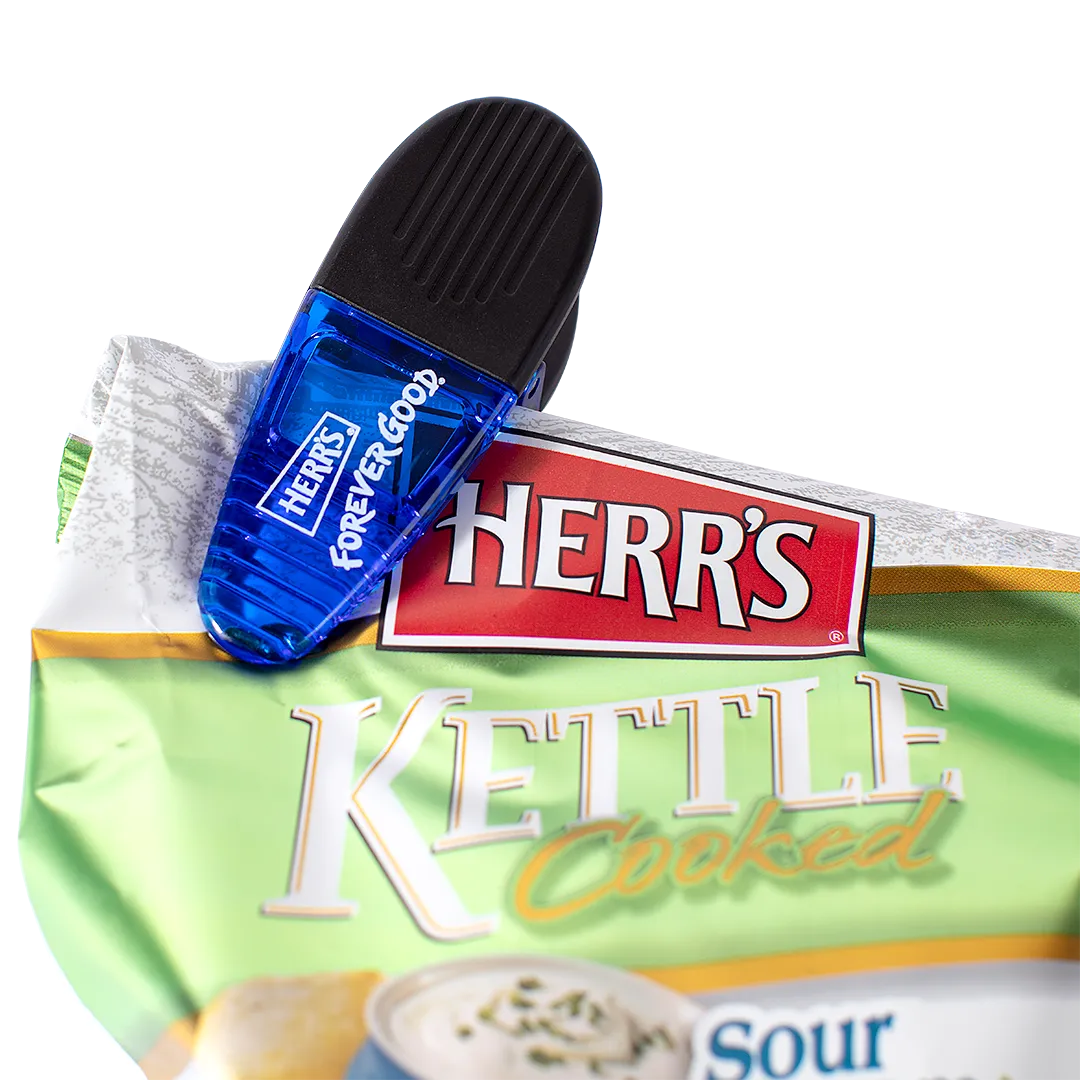 Herrs Bag Clip påsklämma för snacks