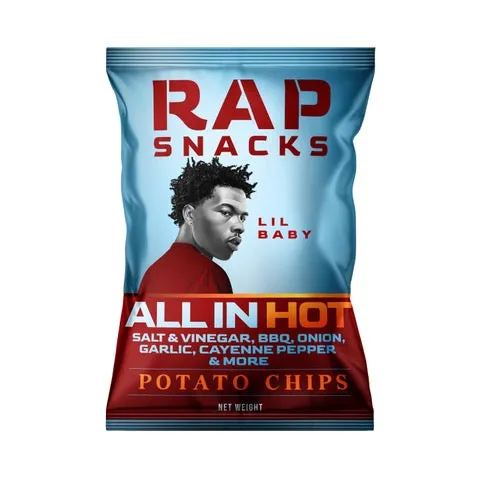Rap Snacks Lil Baby potatischips