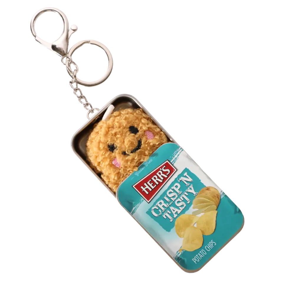 Herrs Emotional Support Potato gosedjursnyckelring
