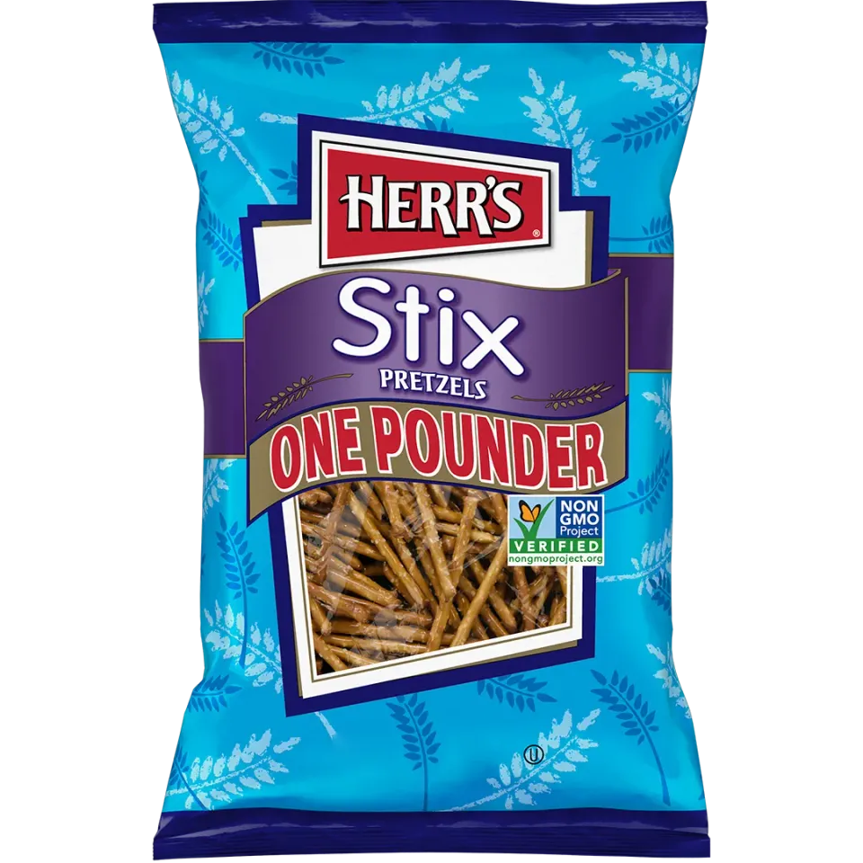 Herr's Pretzel Stix salta pretzels vetemjöl
