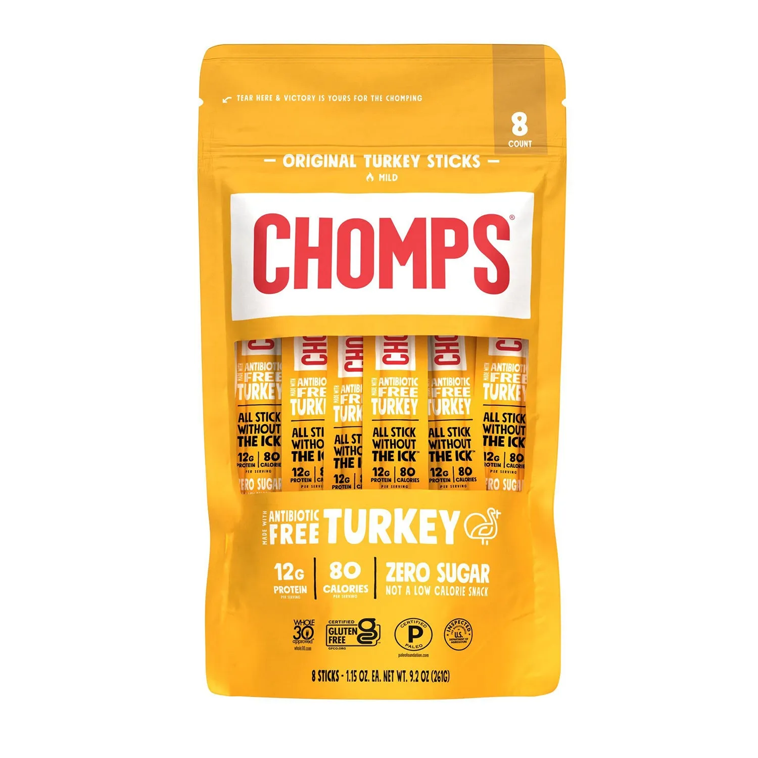 Chomps köttsnack protein