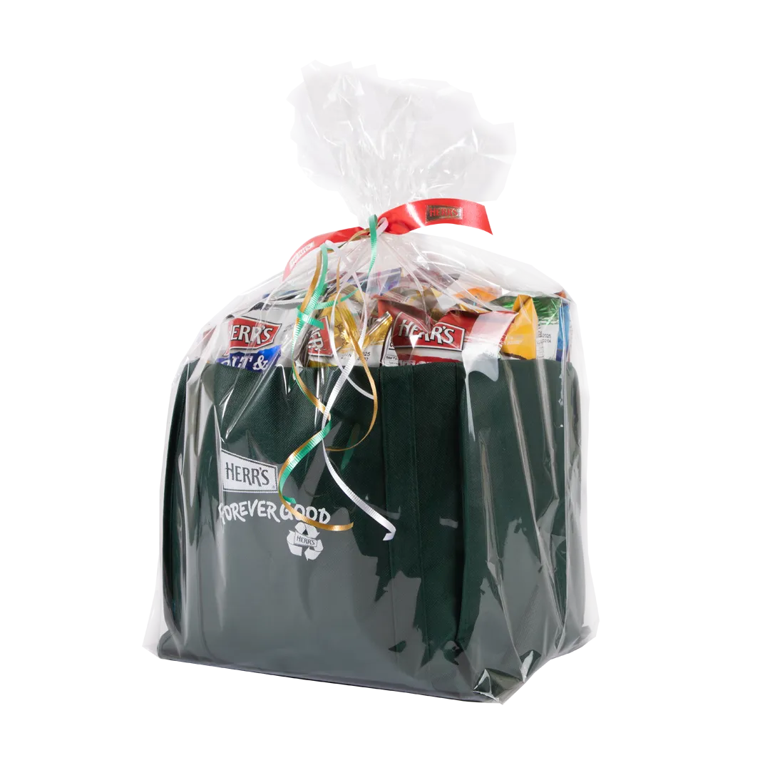 Herr's Recyclable Tote snackslåda 42x28 g present
