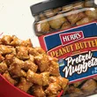 Herrs Peanut Butter Filled Pretzel Nugget Tub pretzelbitar