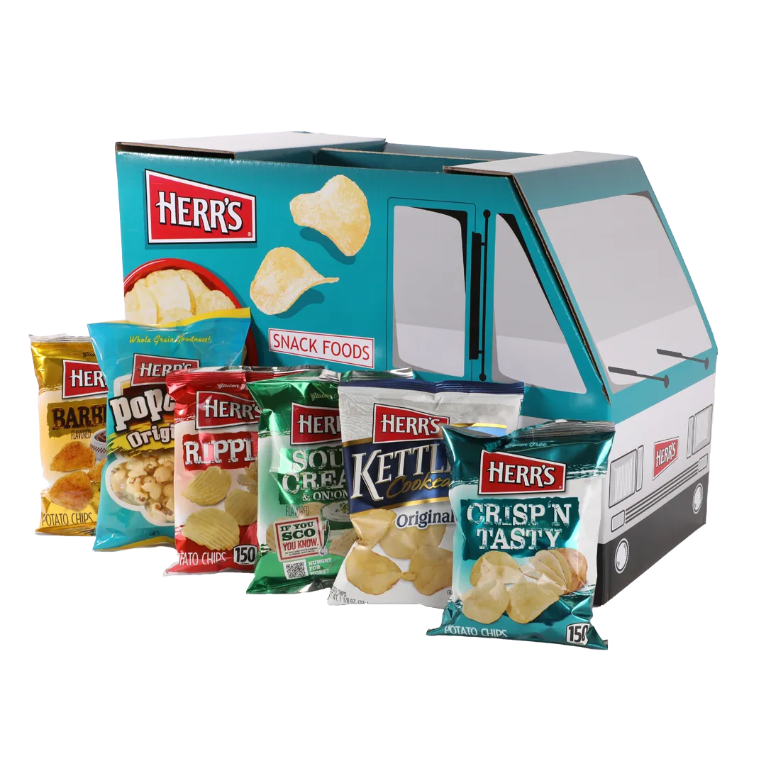 Herr's Truck Box snackbox 42-pack 1oz mix