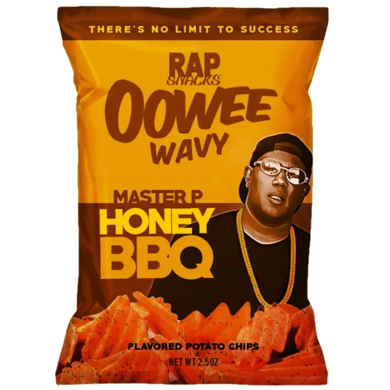 Rap Snacks Master P Honey BBQ potatischips honung