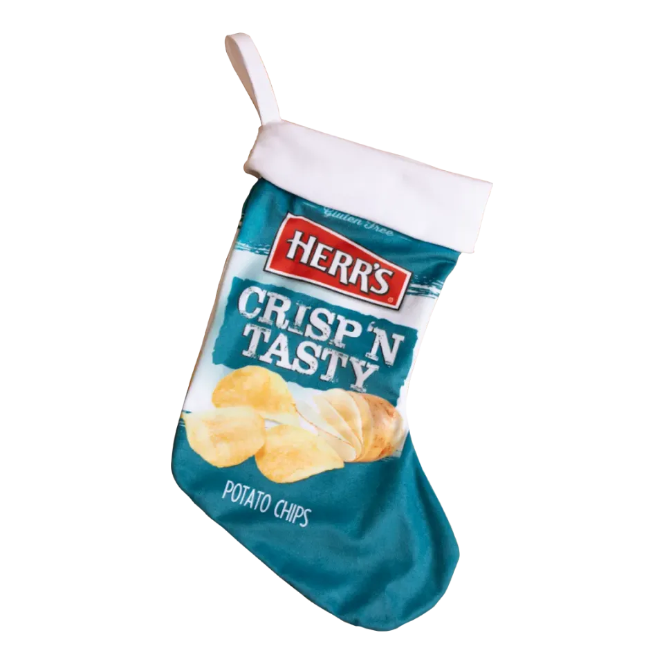 Herr's Holiday Stocking julstrumpa chipmotiv 33 cm