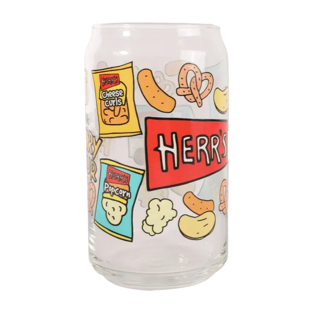 Herr's Can Glass läskburksglas 8 oz