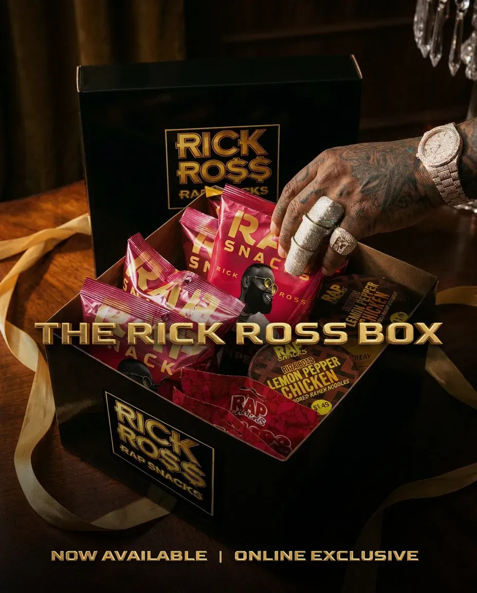 Rap Snacks Rick Ross Boss Box snackbox 8-pack