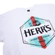 Herr's White Truck t-shirt vit 100% bomull