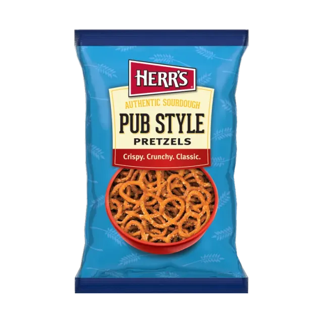Herr's Pub Style Sourdough pretzels surdeg 340 g