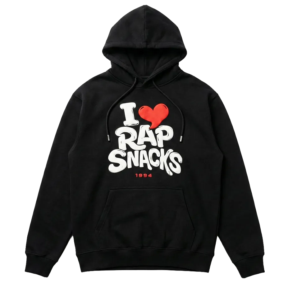 Rap Snacks I ♡ Rap Snacks hoodie